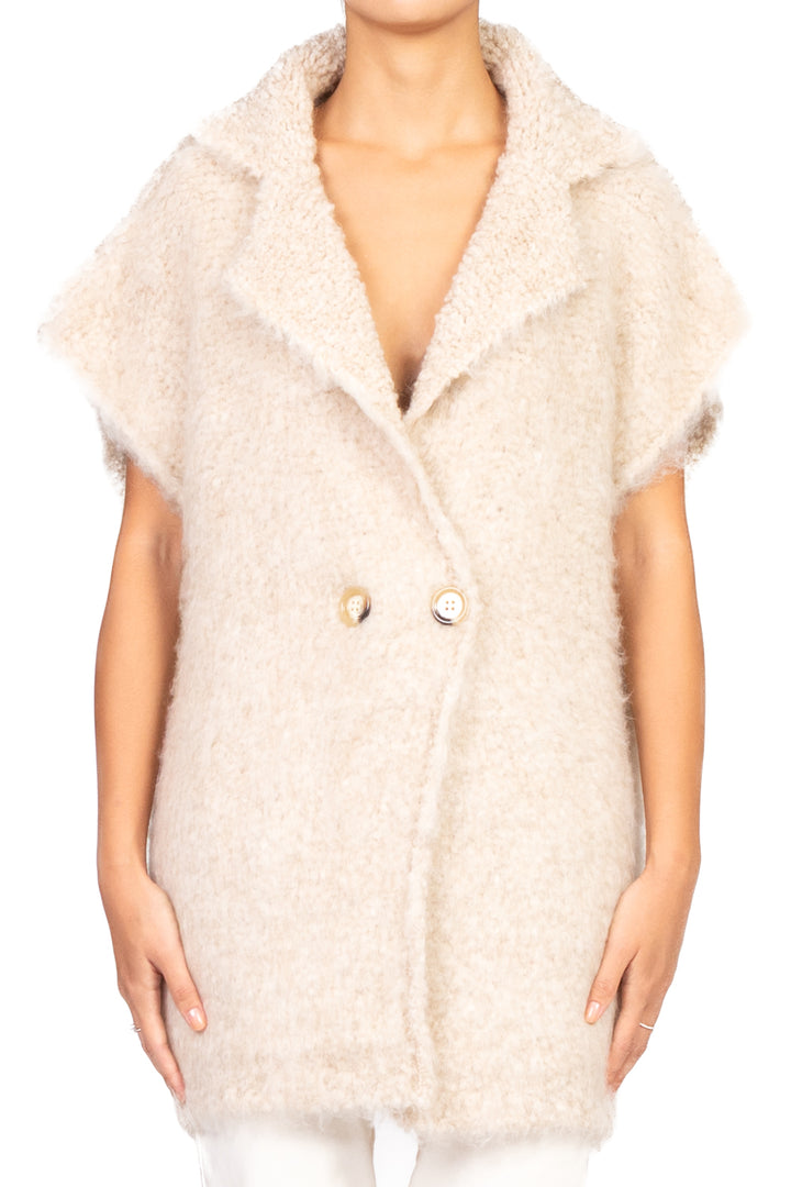 Kontatto - Giacca in bouclé doppiopetto Art. 3M0921CN