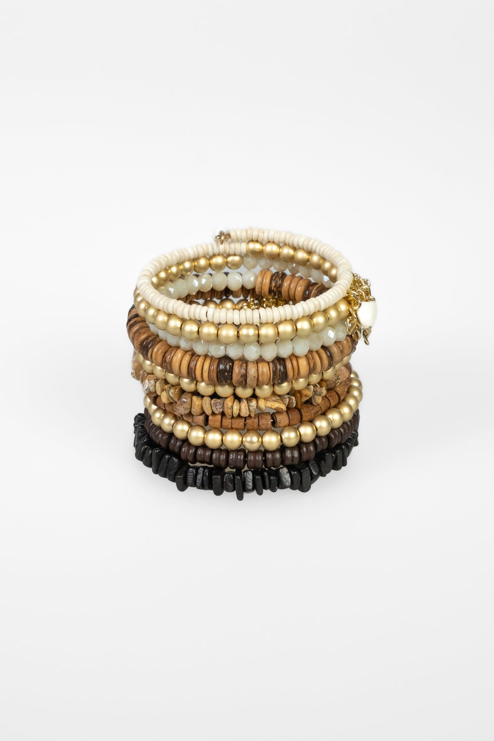 Upper - Bracciale molla legno