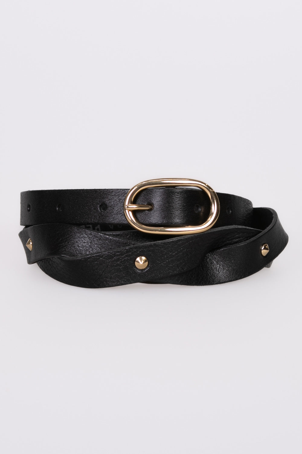 Vicolo - Cintura intrecciata con borchie Art. AD0032