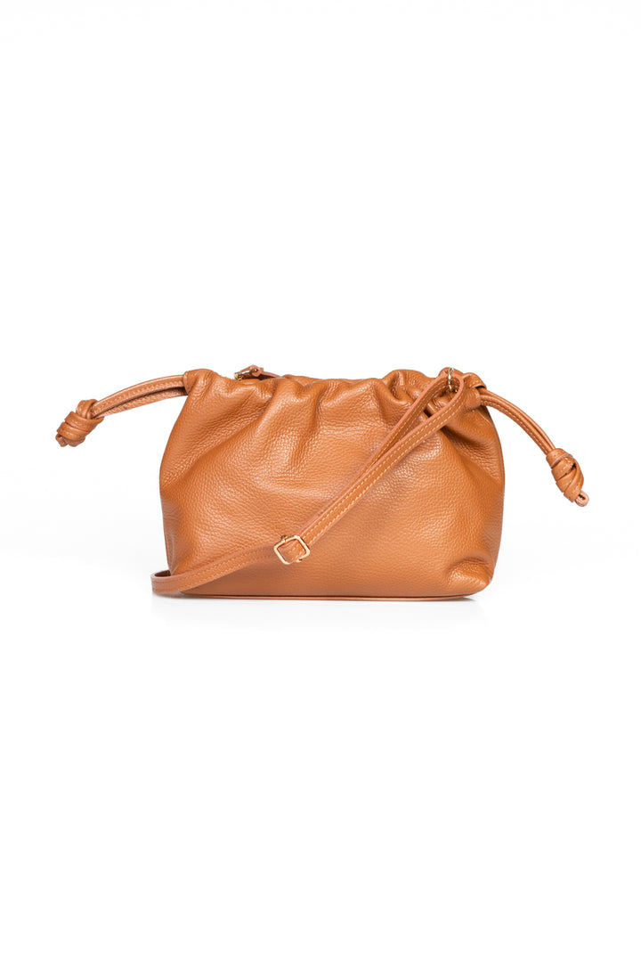 Upper - Borsa in pelle arricciata