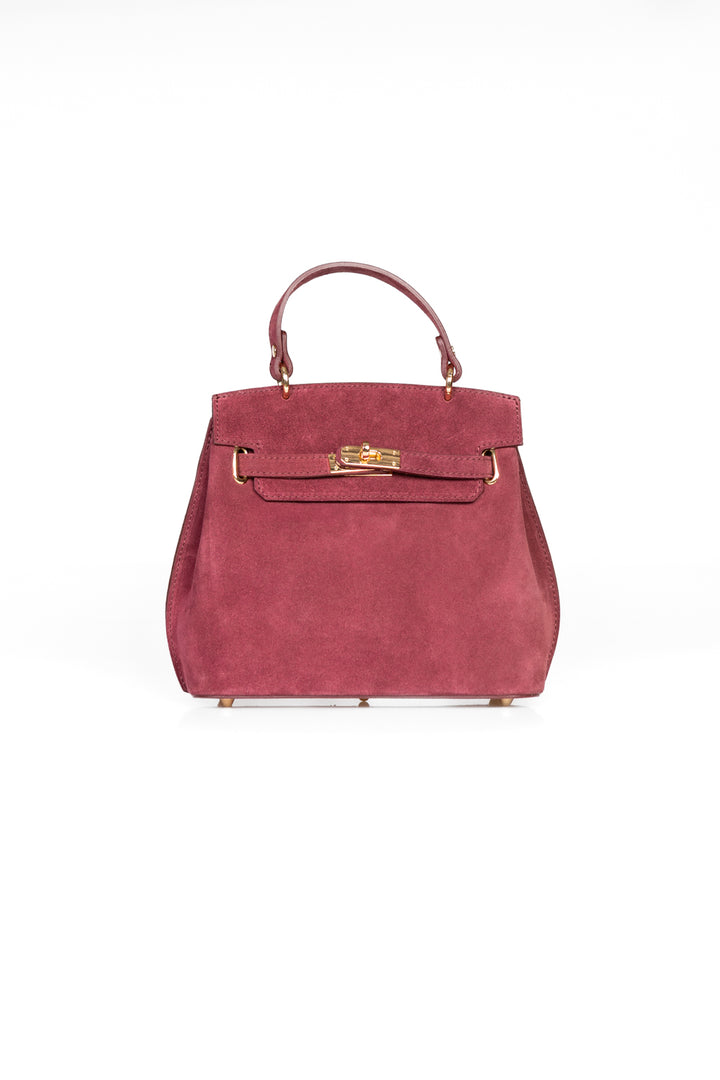 Upper - Borsa trapezio scamosciata