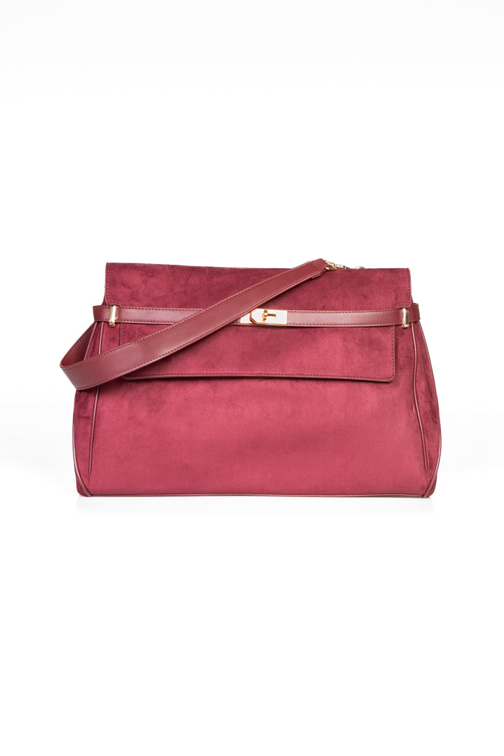 Upper - Borsa cartella in suede