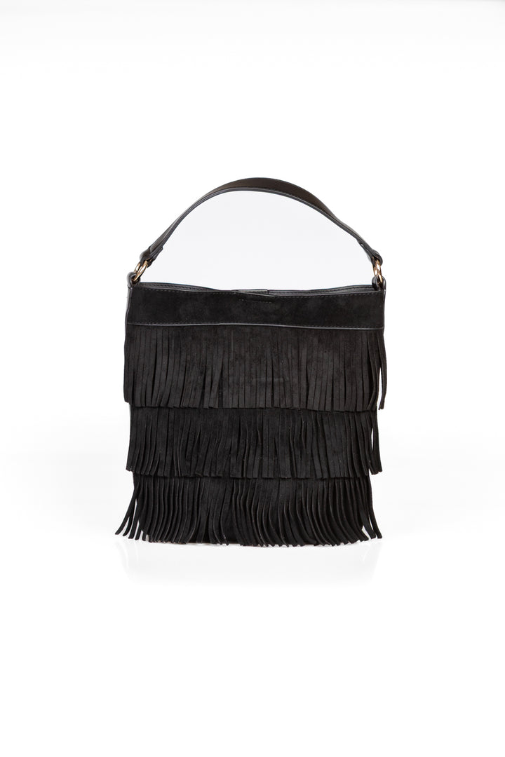 Upper - Secchiello scamosciato con frange