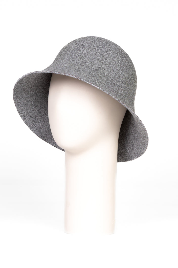 Upper - Cappello a campana misto lana