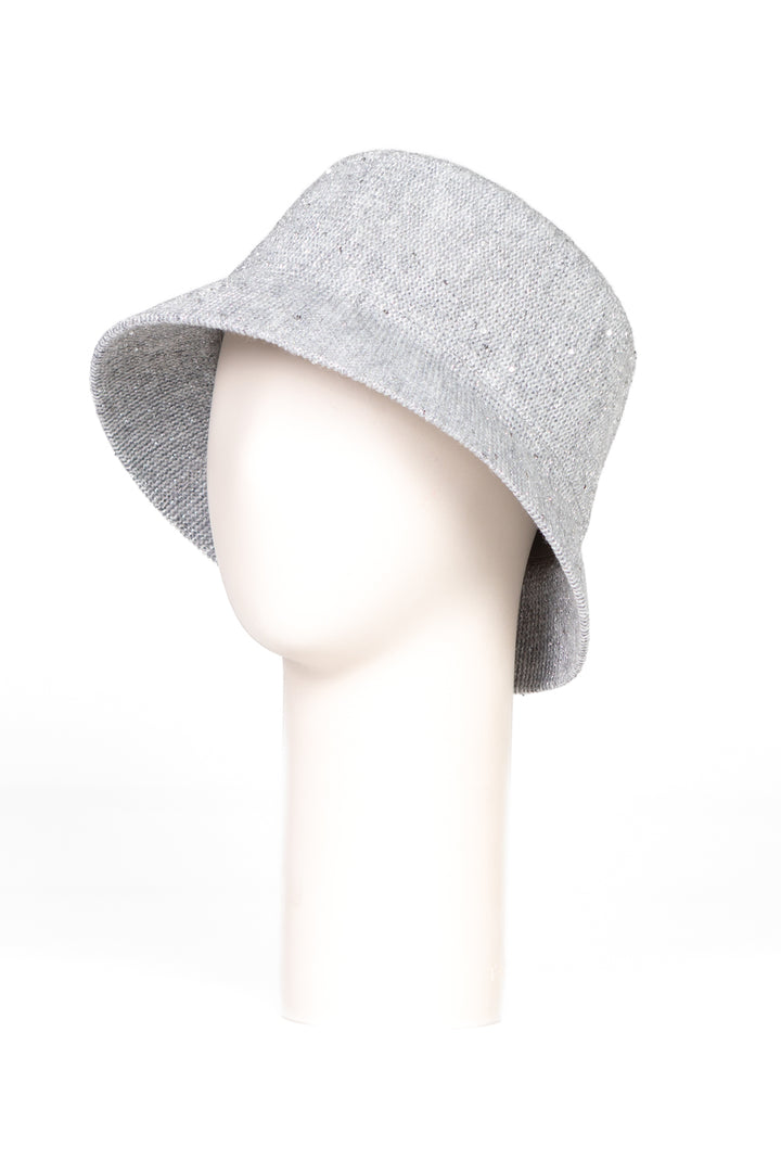 Upper - Cappello secchiello con micro paillettes