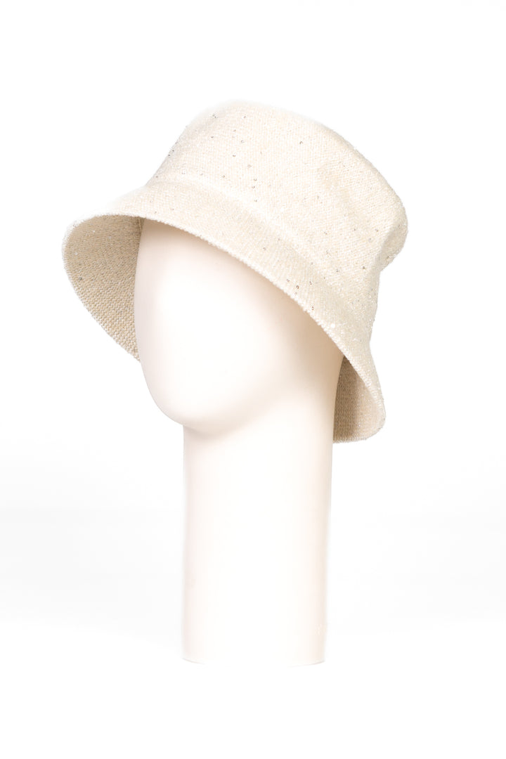 Upper - Cappello secchiello con micro paillettes