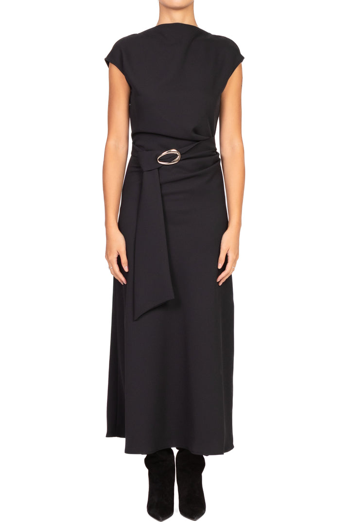 Imperial - Abito arricciato con fusciacca Art. AFSTKER/AFSTKSB