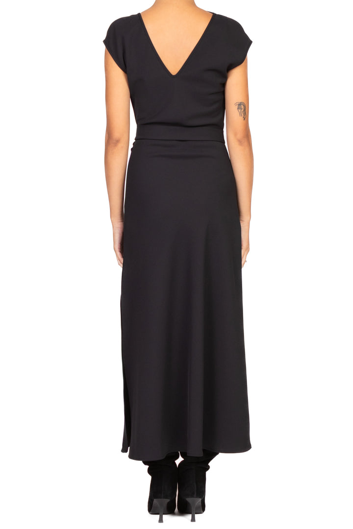 Imperial - Abito arricciato con fusciacca Art. AFSTKER/AFSTKSB