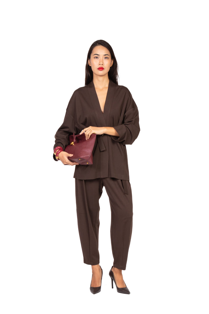 Imperial - Giacca kimono in punto milano Art. VHN9KHZC