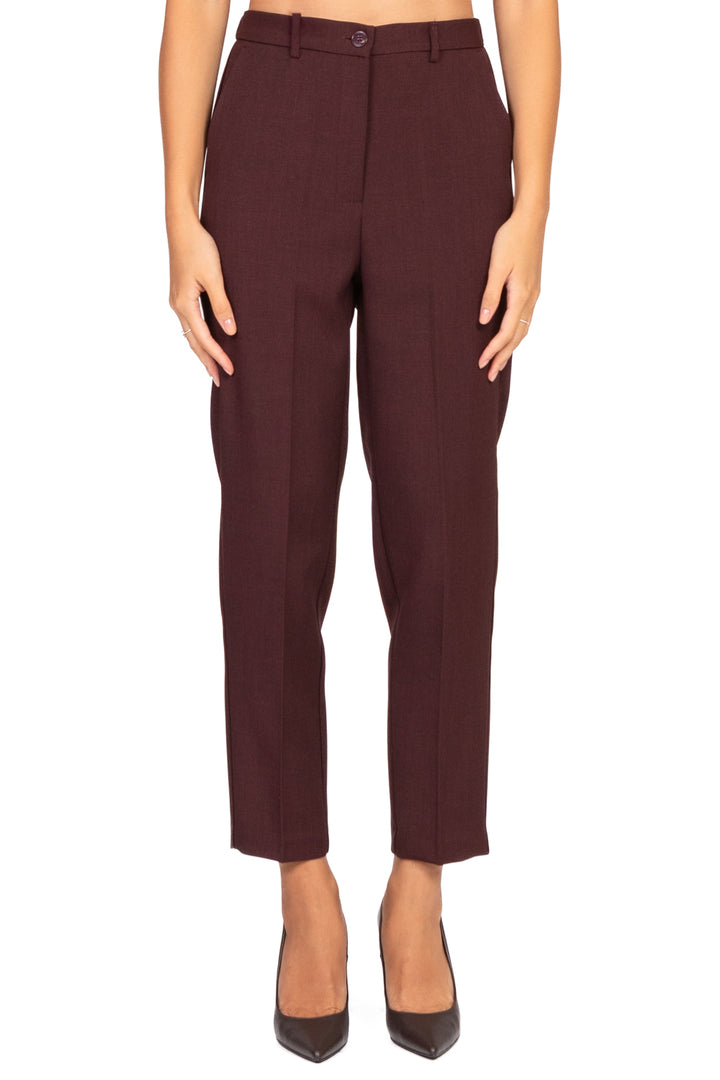 Vicolo - Pantalone carrot melangiato Art. TF0854