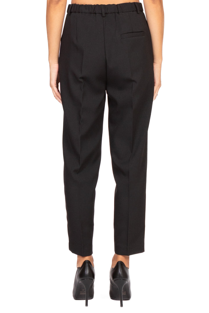 Vicolo - Pantalone carrot melangiato Art. TF0854