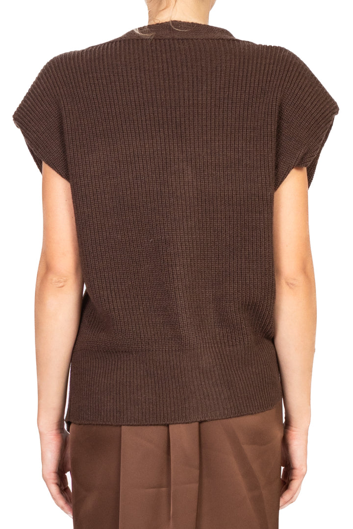 Have One - Gilet con spalline punto pannocchia Art. LFP-P003