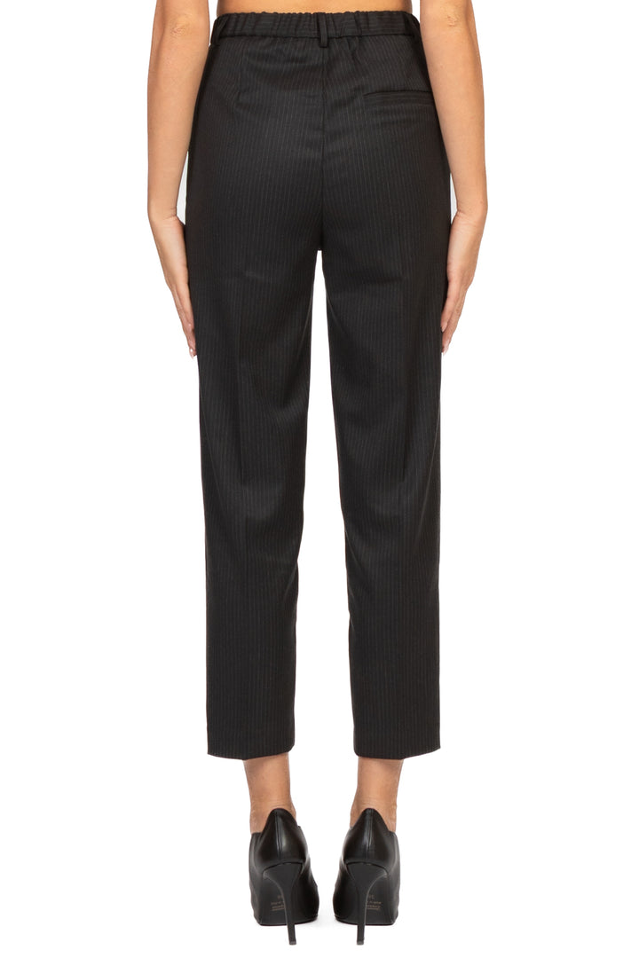 Vicolo - Pantalone carrot gessato Art. TF0979