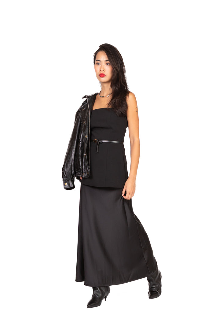 Imperial - Abito a fascia con gonna satin Art. AFTLKHG