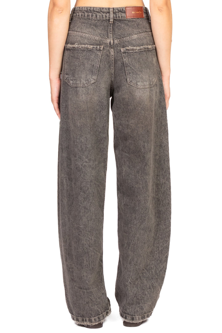 Tensione In - Jeans dritto baggy Art. WITHOUT-NOIR