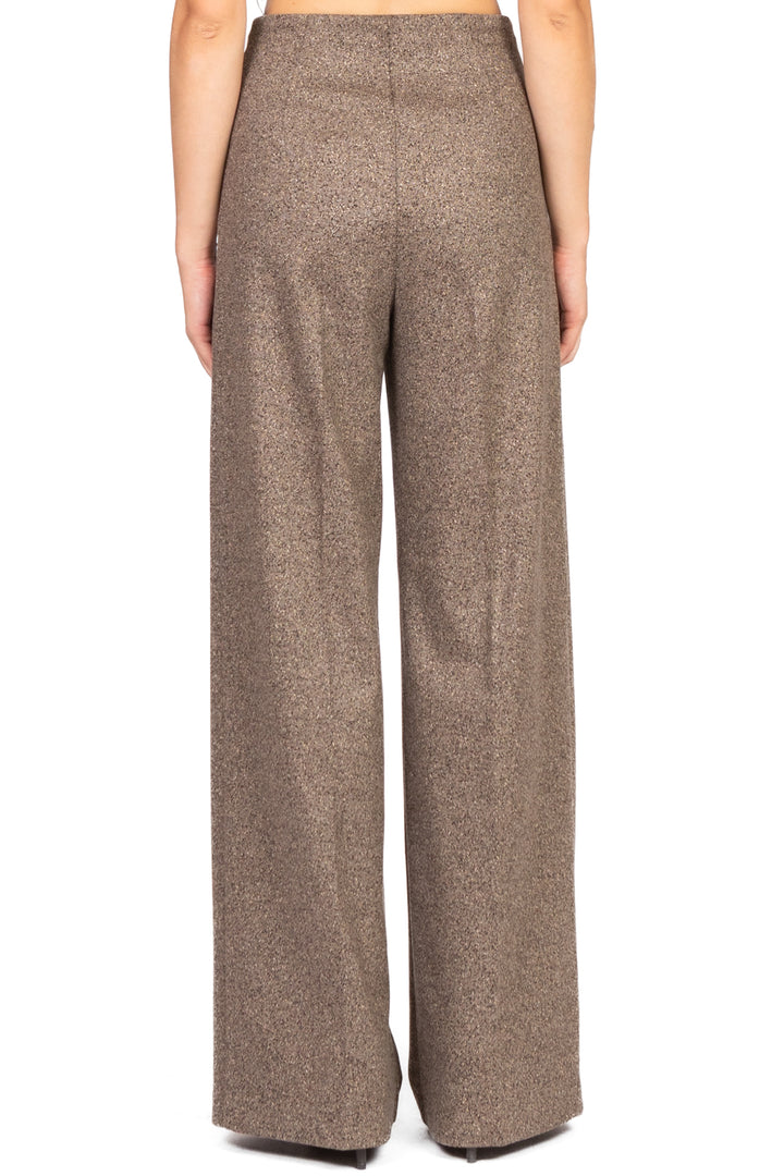MM MaxMara - Pantalone palazzo puntinato CALI Art. 2526786128