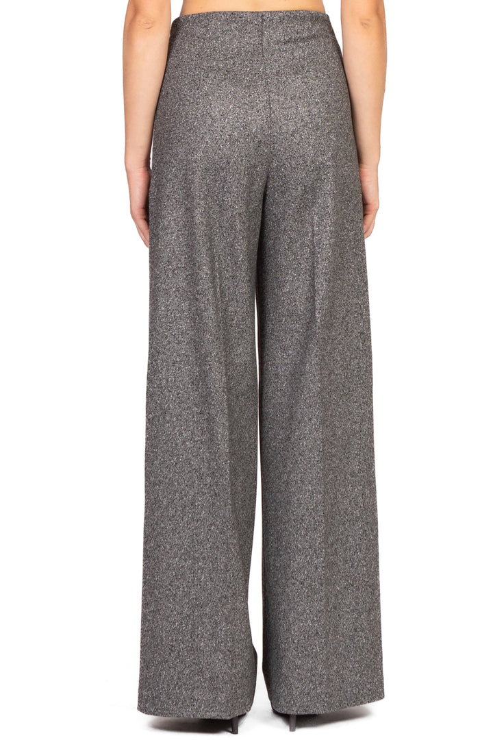 MM MaxMara - Pantalone palazzo puntinato CALI Art. 2526786128