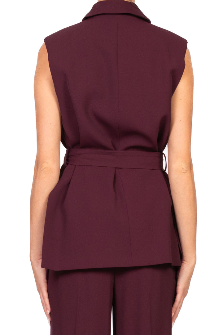 Vicolo - Gilet in crepe con fusciacca Art. TF0367