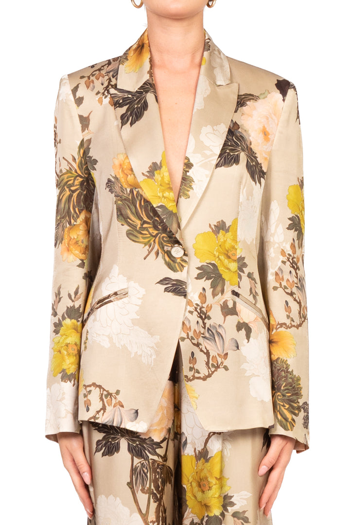 Imperial - Giacca floreale in satin Art. JBG1KJP
