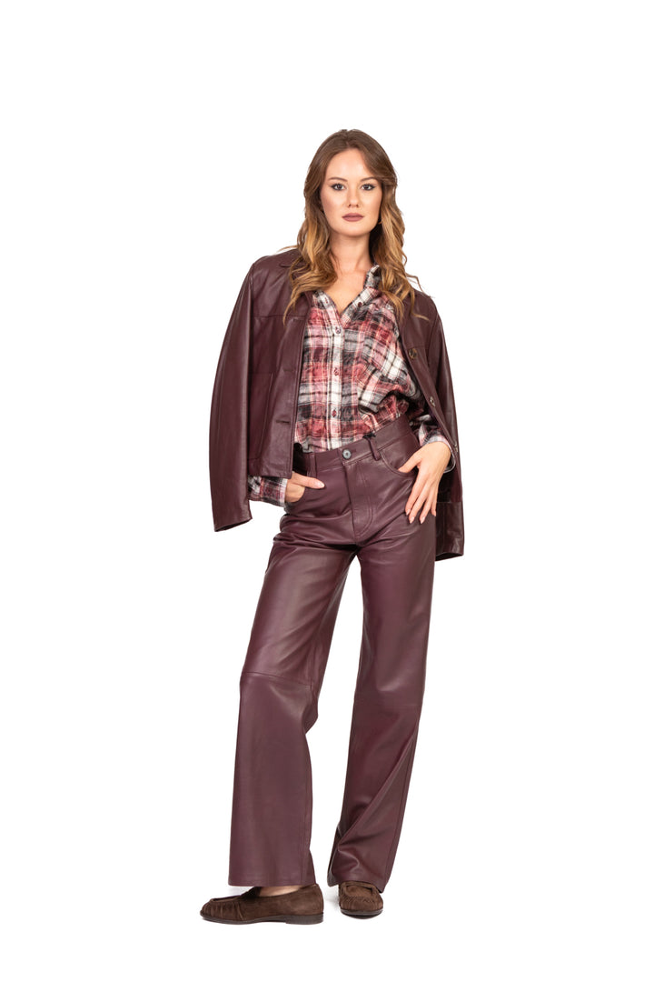 Vicolo - Giacca in pelle corta Art. TF0327