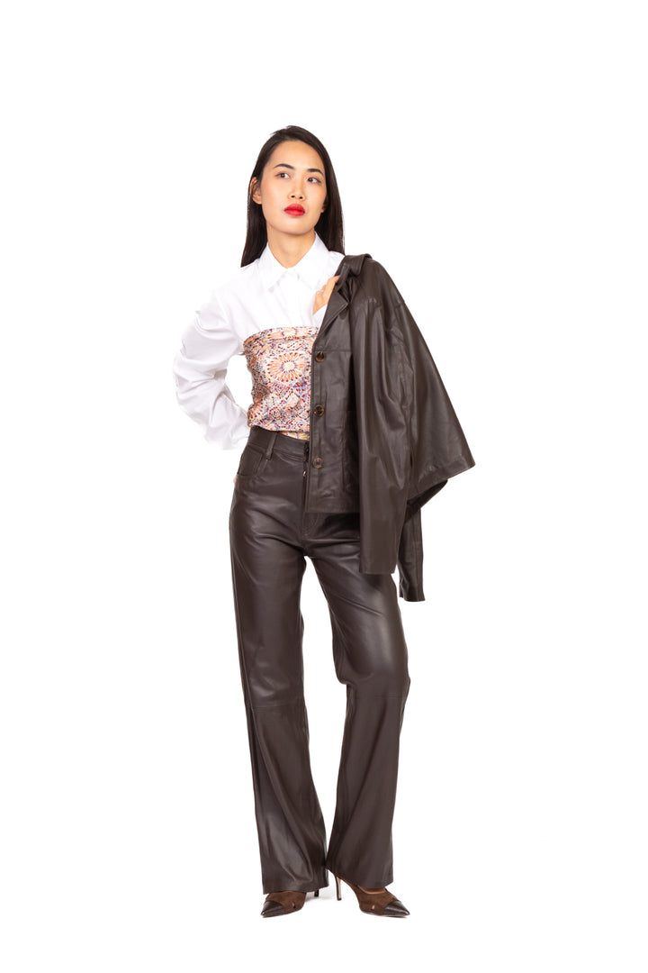 Vicolo - Giacca in pelle corta Art. TF0327