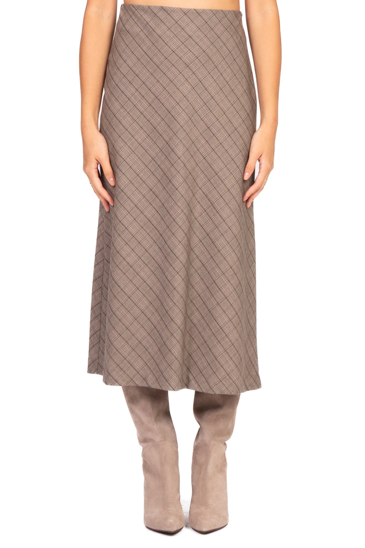 Vicolo - Gonna check trapezio Art. TF0172