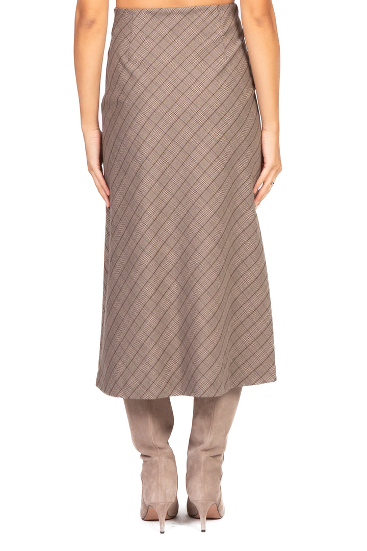 Vicolo - Gonna check trapezio Art. TF0172