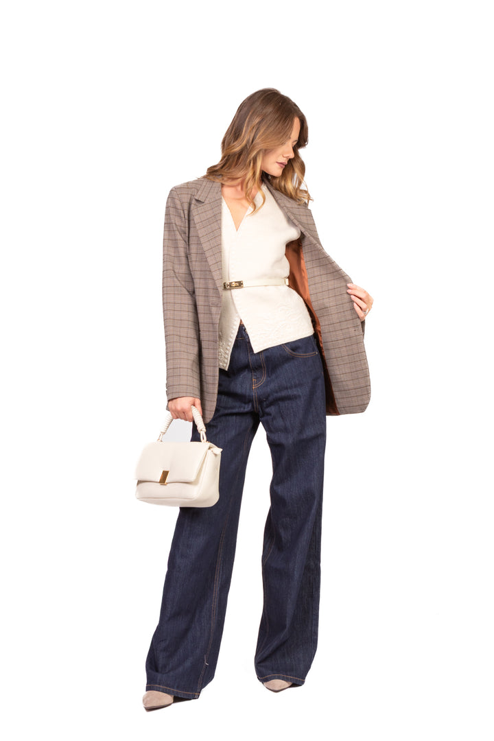 Vicolo - Giacca check over Art. TF0131