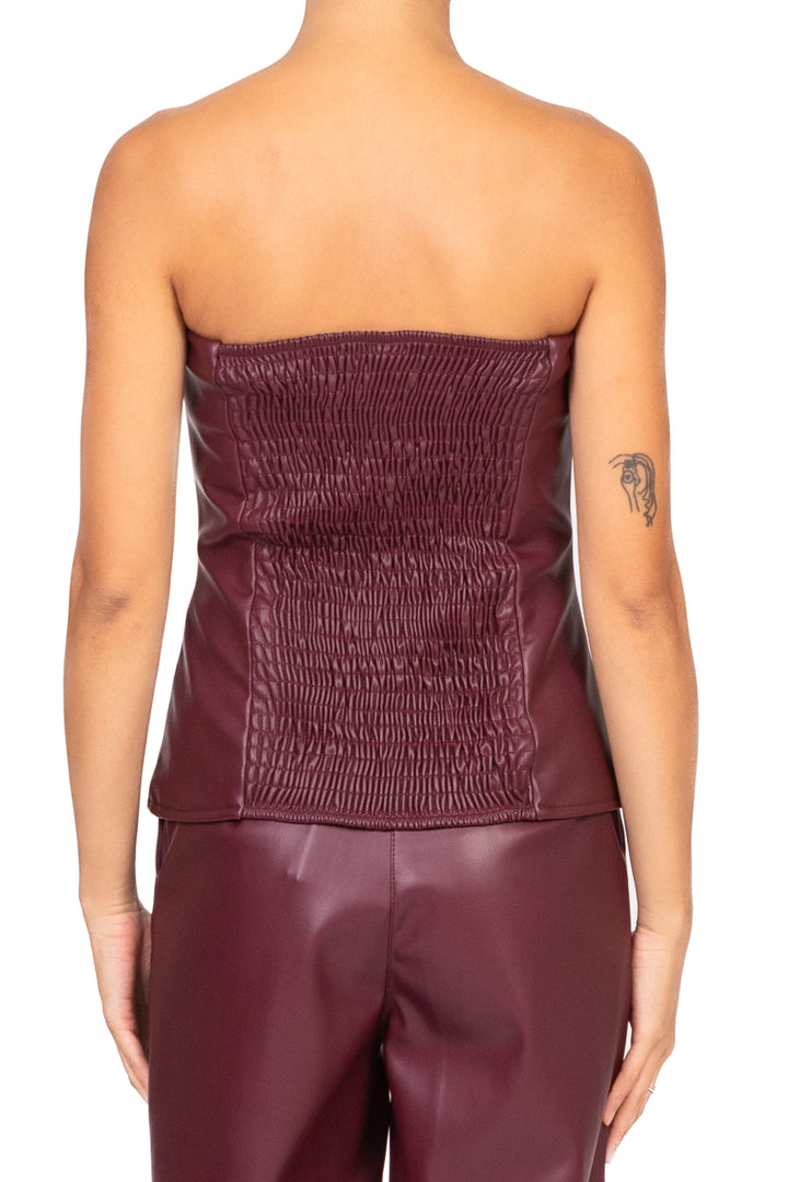 Tensione In - Top fascia ecopelle Art. 26T637