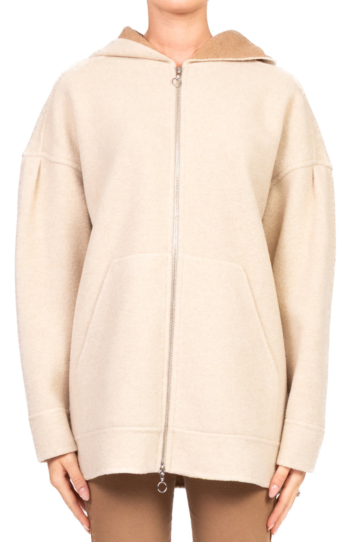 MM MaxMara - Giacca in maglia con cappuccio SOTTILE Art. 2526916018