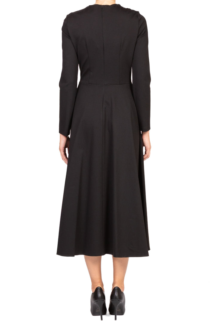 Dixie - Abito lungo in punto milano Art. ALPLEQAA