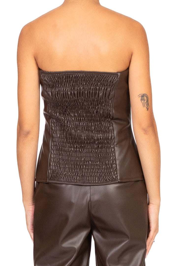 Tensione In - Top fascia ecopelle Art. 26T637