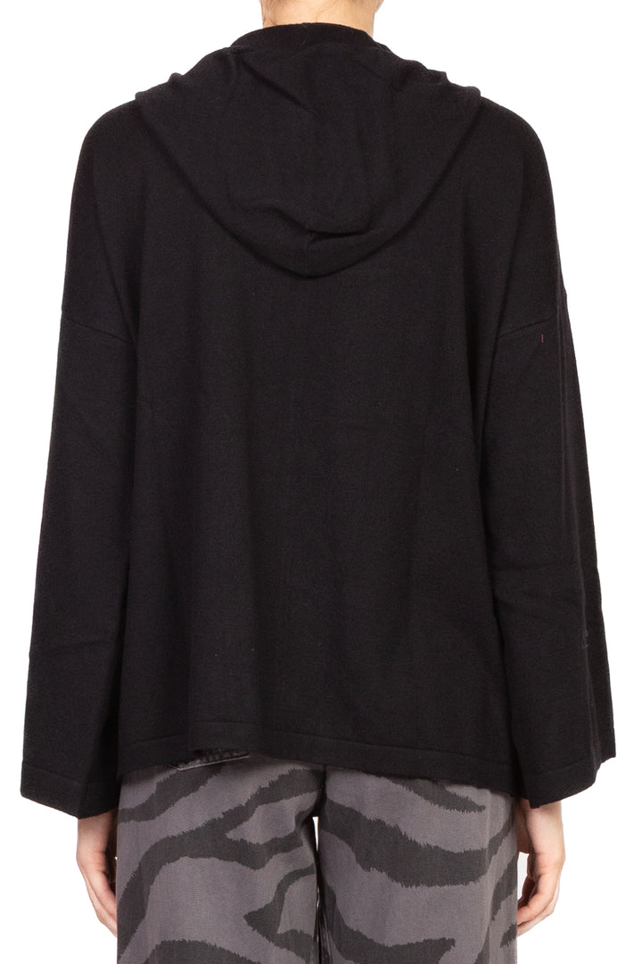 Vicolo - Cardigan aperto con cappuccio Art. 22148F