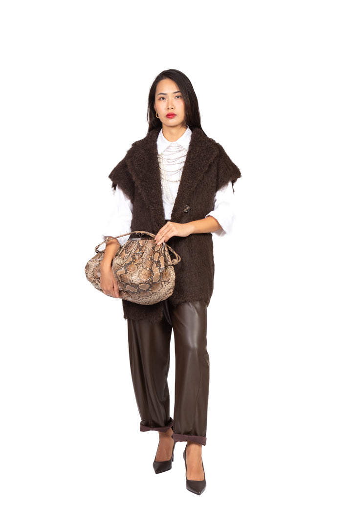 Kontatto - Giacca in bouclé doppiopetto Art. 3M0921CN