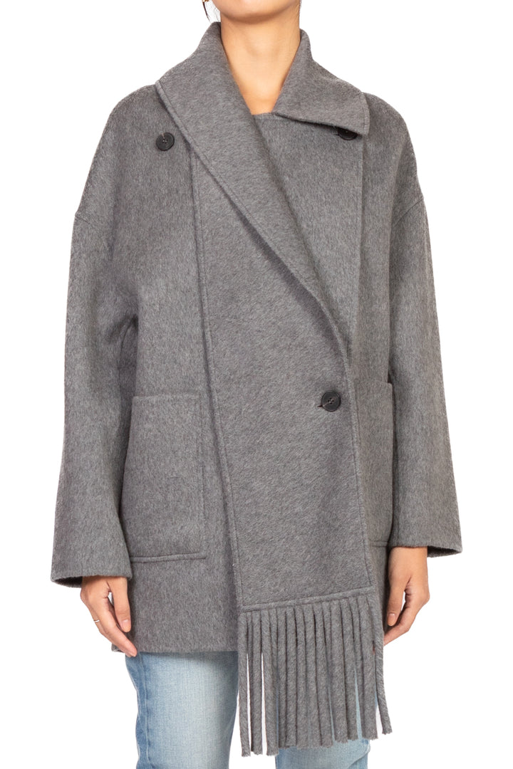 Vicolo - Giacca hand made doppio petto collo sciarpa Art. TF0025