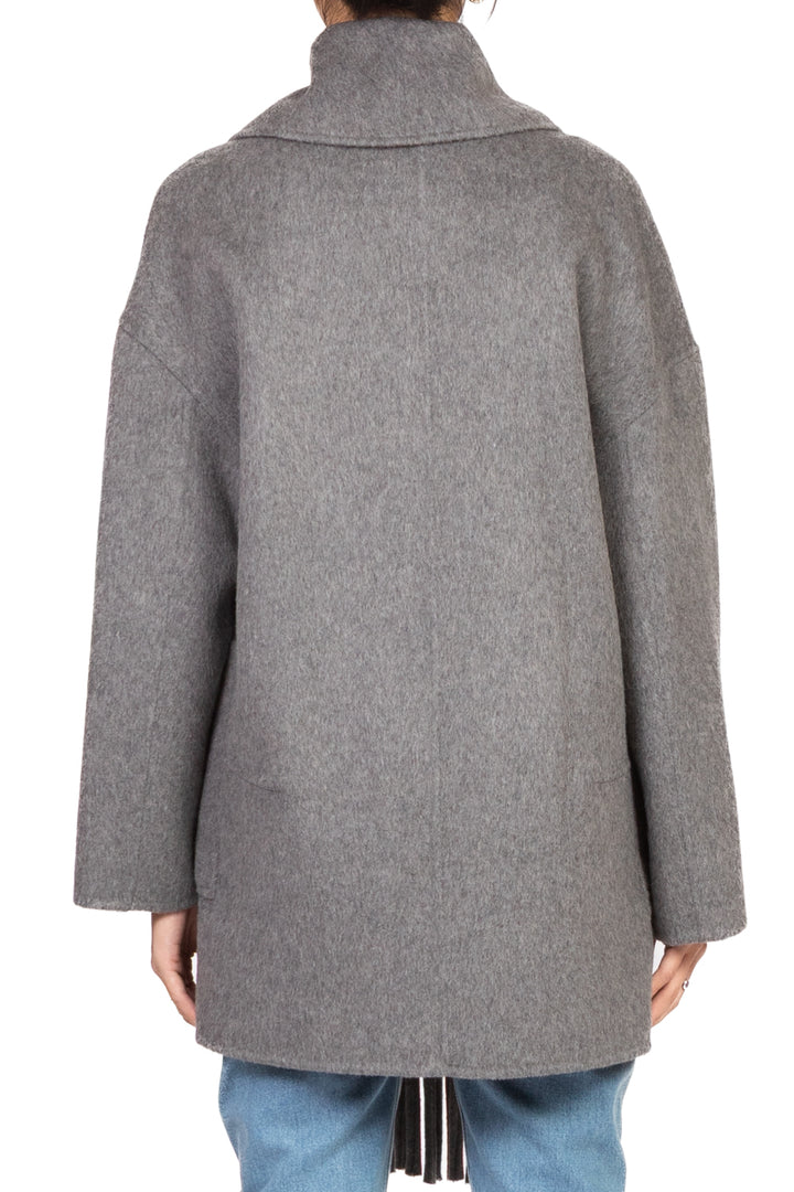 Vicolo - Giacca hand made doppio petto collo sciarpa Art. TF0025