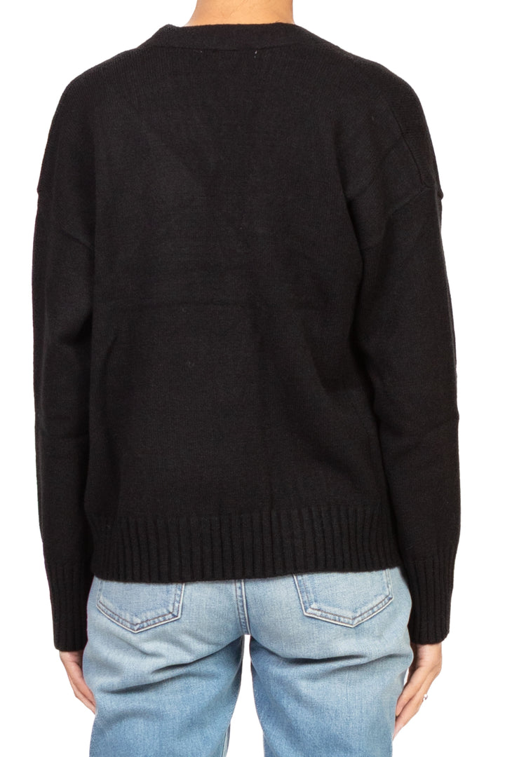 Emunà - Cardigan scollo a V con taschini Art. K21298