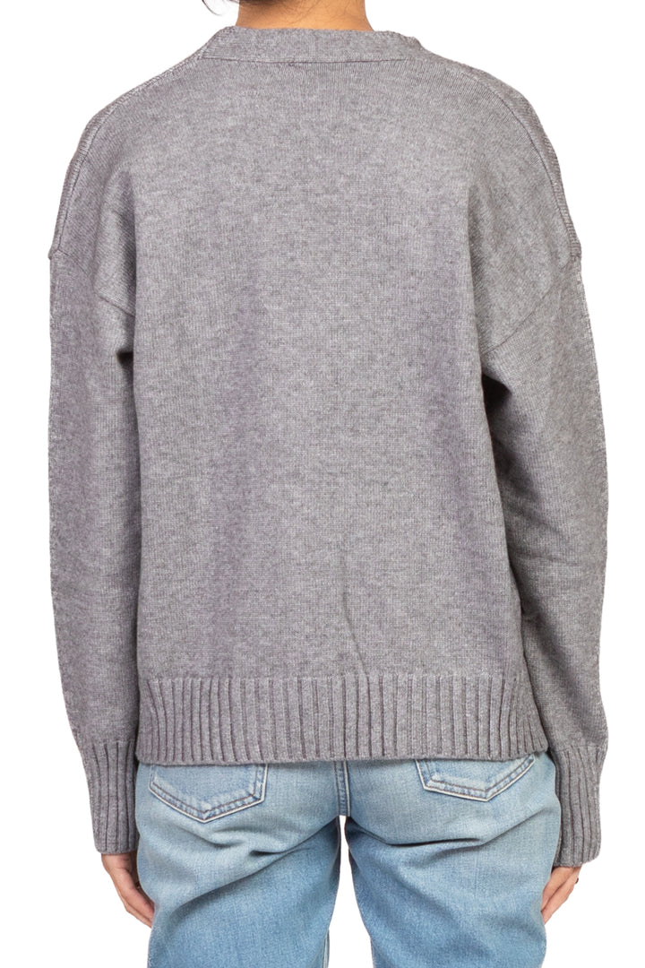 Emunà - Cardigan scollo a V con taschini Art. K21298