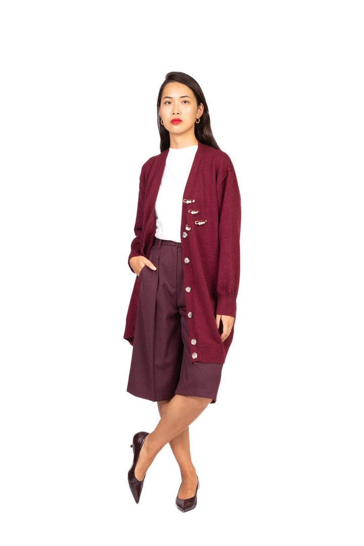 Vicolo - Cardigan con spille Art. 77008F