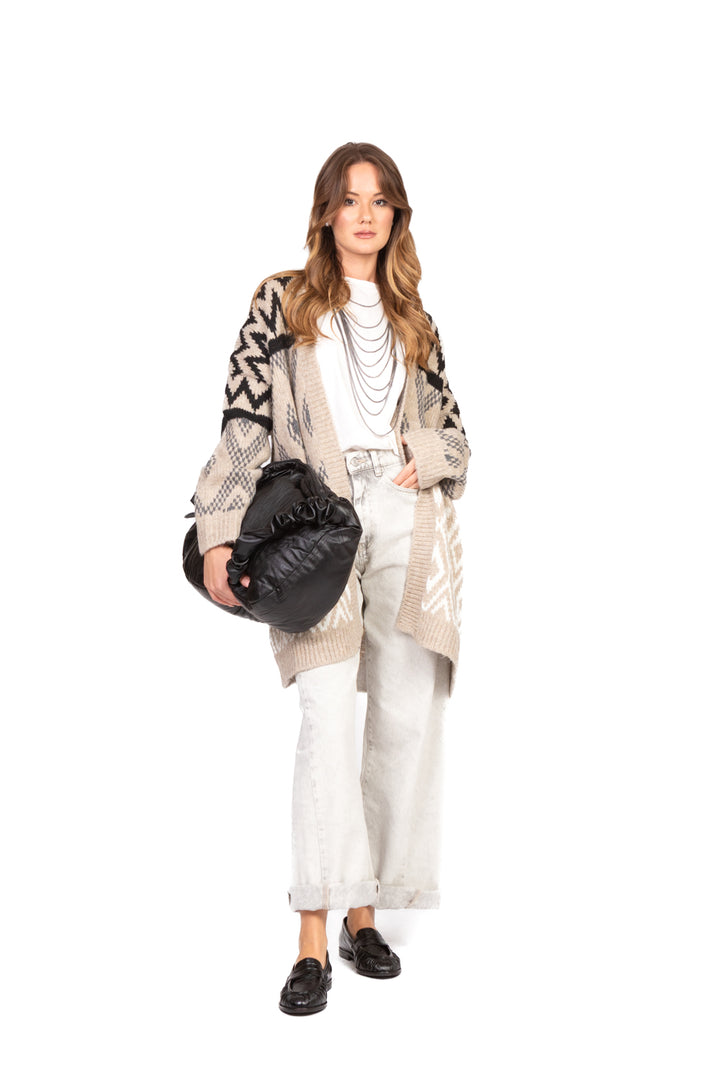 Tensione In - Cardigan fantasia filo lurex Art. I-26316