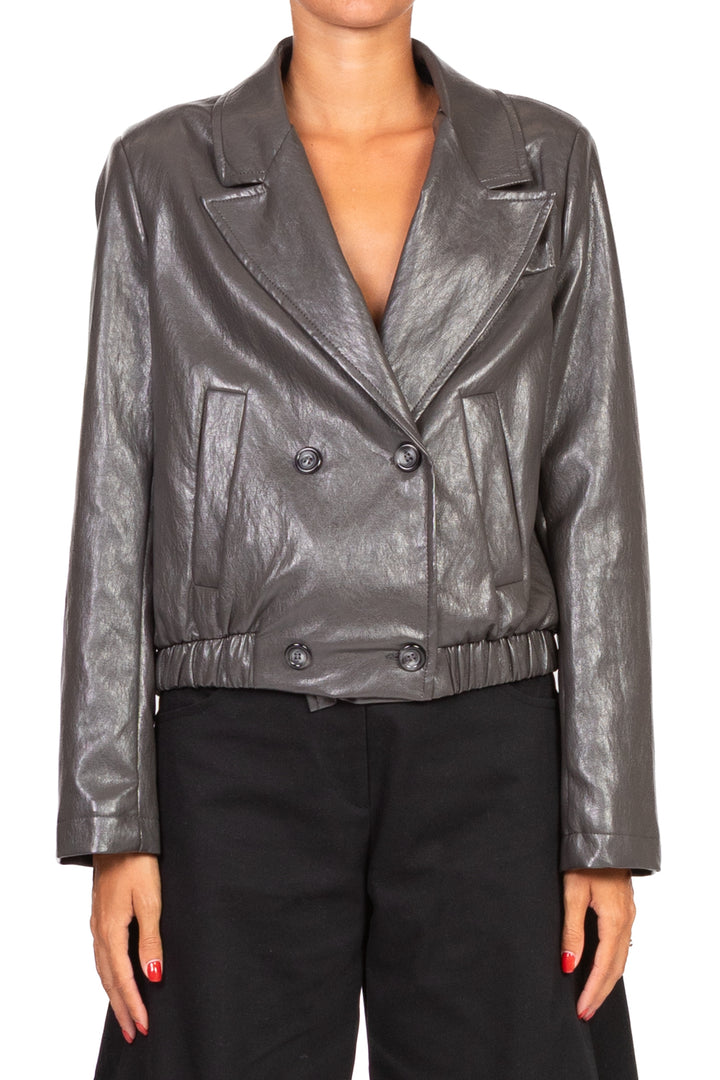 Vicolo - Giacca bomber ecopelle Art. TF1044