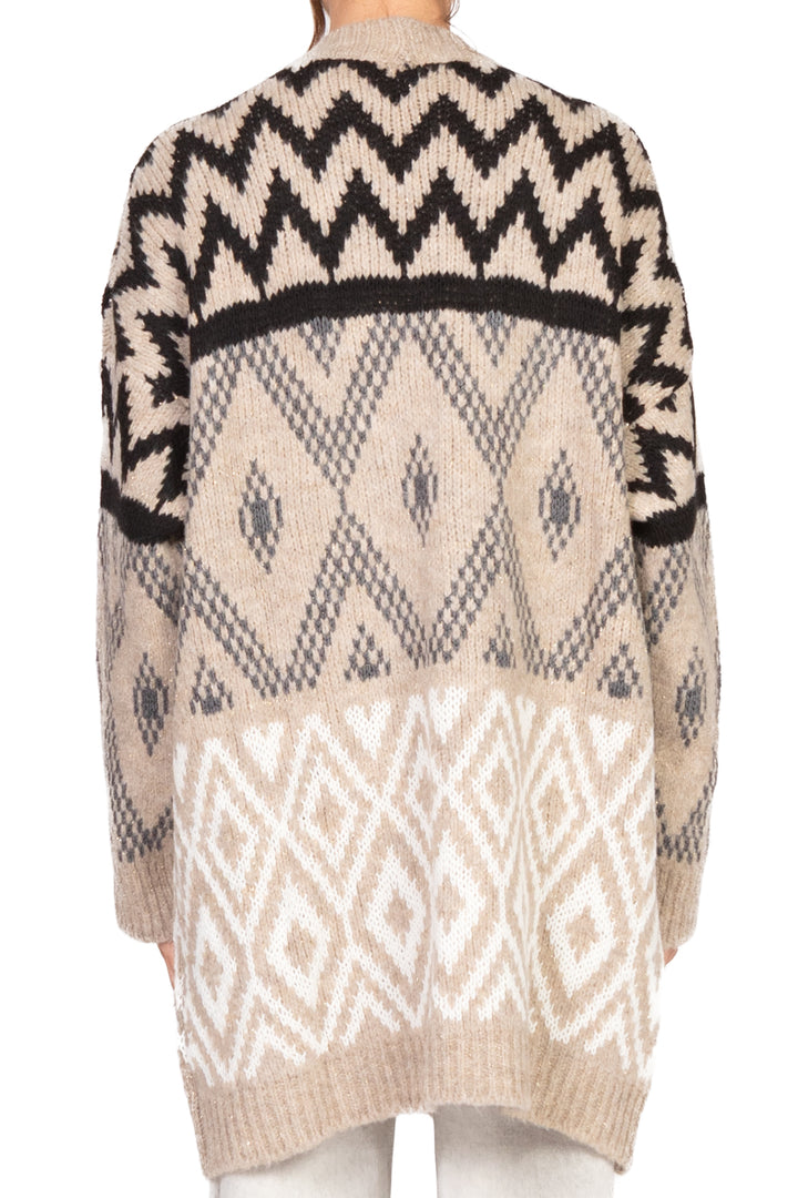 Tensione In - Cardigan fantasia filo lurex Art. I-26316