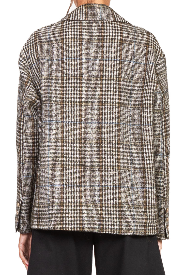 Tensione In - Giacca galles doppio petto con spille Art. 26B800