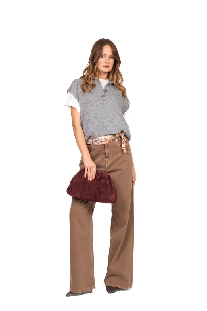 Vicolo - Gilet con colletto Art. 77214F