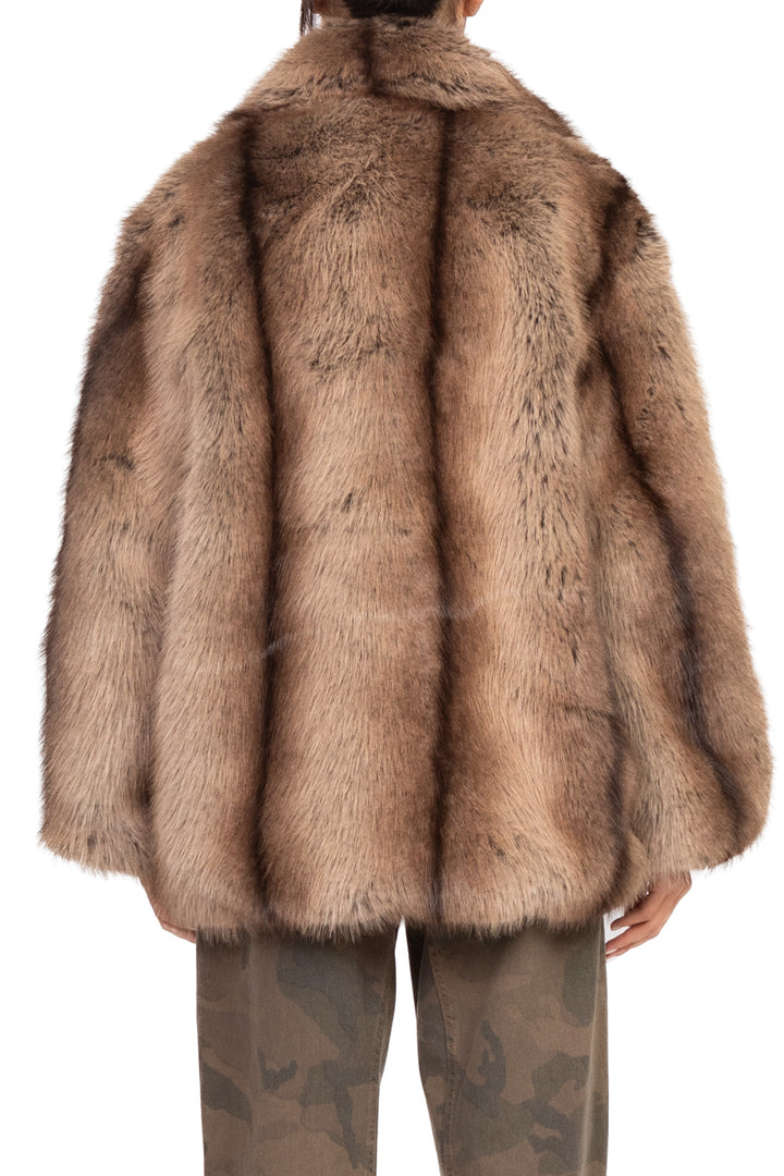 Dixie - Giacca ecopelliccia over con tasche Art. V330Y004A