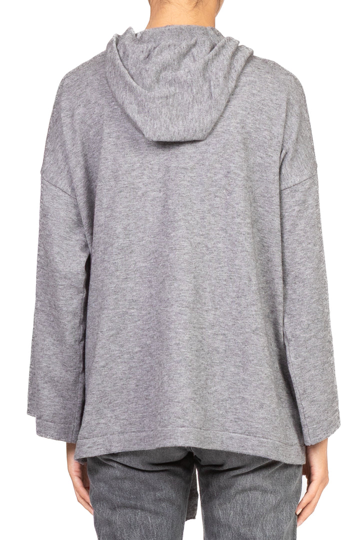 Vicolo - Cardigan aperto con cappuccio Art. 22148F