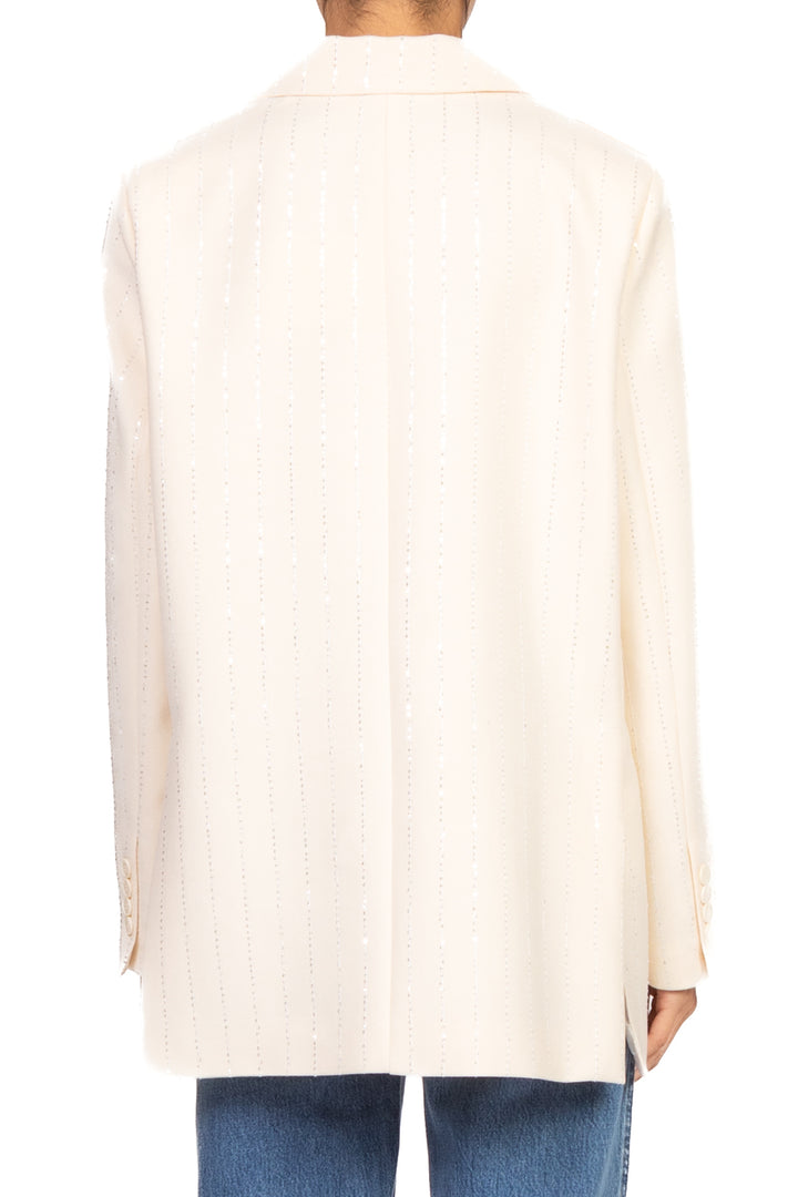 Tensione In - Giacca gessatura paillettes Art. W25J309