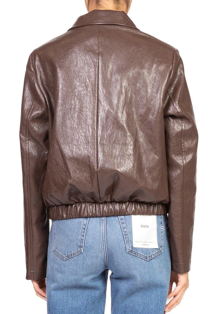 Vicolo - Giacca bomber ecopelle Art. TF1044