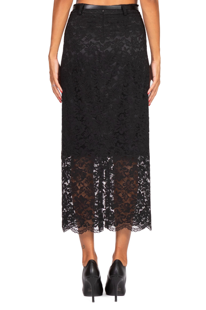 Imperial - Gonna pizzo con cintura Art. GMK5KMA