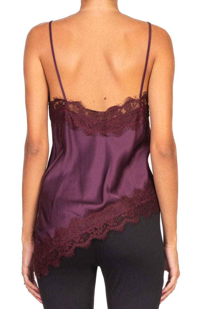 Vicolo - Top asimmetrico intarsi pizzo Art. TF0861